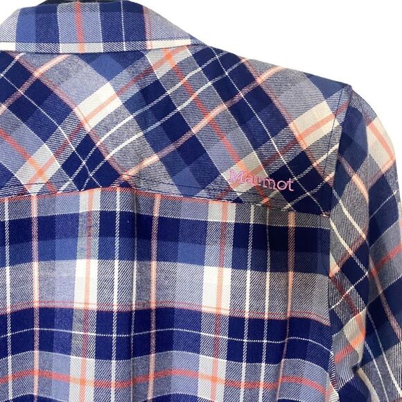 MARMOT Bridget Mid-weight Flannel Shirt - Picture 8 of 15